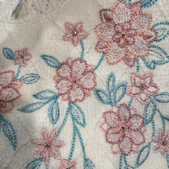 Women’s Alfred Dunner Pullover Sweater
White Pastels Embroidery 3XL - Picture 10 of 11